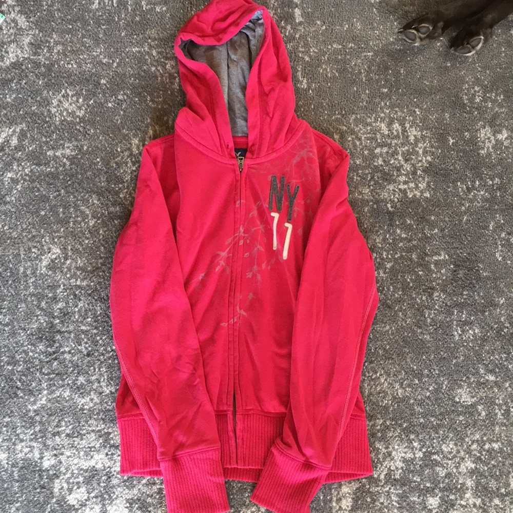 American eagle zip up hoodie